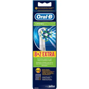 Oral-B Braun Oral-B Aufsteckbürsten Cross Action 8er + 2 pas cher