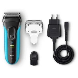 Comparateur de prix : Braun - rasoir électrique rechargeable + secteur 3040wd - séries 3 proskin