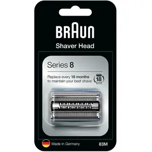 Comparateur de prix : Cassette de Rechange - BRAUN - 83M - Pour rasoir électrique Série 8 - Argenté