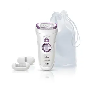 Comparateur de prix : Épilateur électrique rechargeable Braun Silk Epil 9-700 Sensor Blanc
