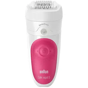 Comparateur de prix : Epilateur électrique Braun Silk Epil 5-500 SensorSmart Blanc et Rose