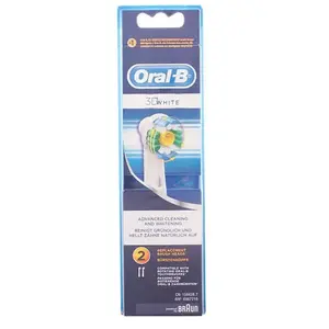Comparateur de prix : Oral-B 3D White Pro-Bright Cabezales de Recambio para Cepillo de Dientes Eléctrico 2 Unidades