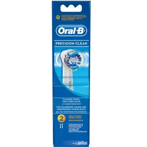 Oral B Recharge brosse à dents électrique, Précision clean - Le paquet de 2