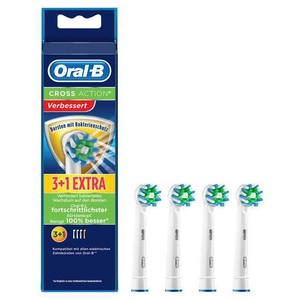 Pack de 4 brossettes de rechange Oral B Cross Action EB 50 3+1 AVendu paramazon