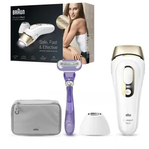 BRAUN EPILATEUR LUMIERE PULSEE PL 5117-400 000 flashs-Technologie intelligente SensoAdapt-Traitement personnalisé