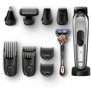 Braun Kit de tondeuse multi-tondeuse 10 en 1 pour homme avec tondeuse à barbe et cheveux 7 MGK7920 pas cher