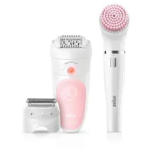 Braun Silk-épil Beauty Set 5 Starter Wet&Dry 5-885 Épilateur femme 4 en 1 sans fil pas cher