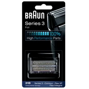 Comparateur de prix : Kit de pièces de rechange pour rasoir électrique Braun Series 3, 31B, noir