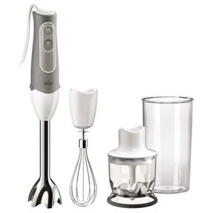 Comparateur de prix : Braun Multiquick 5 MQ 525 Omelette - Mixeur à main - 600 Watt - blanc/gris