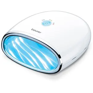 Beurer MP 48 Sèche-Ongles Lampe à UV/LED pour Durcir Gel/Vernis avec Minuterie