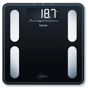 Comparateur de prix : Beurer Pèse-personne de salle de bain de diagnostic BF 400 Noir