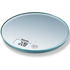 Balance de cuisine électronique Beurer KS 28 - 5 kg max - Fonction tare - Argenté pas cher