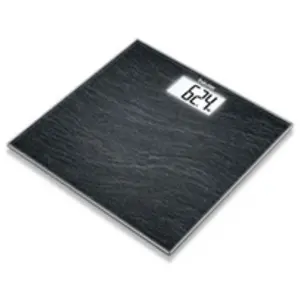 Comparateur de prix : BEURER GS 203 Slate - Pèse-personne en verre - Imitation ardoise