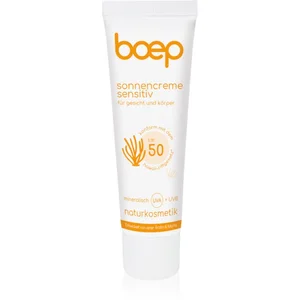 Boep Natural Sun Cream Sensitive crème solaire SPF 50 50 ml pas cher