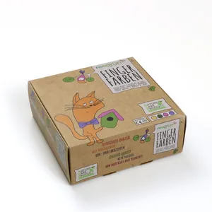 Neogrün Coffret Luka peinture aux doigts naturelle et vegan (assort. 4 pots)