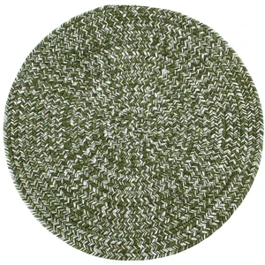 Novatrend Tapis de salon style jute vert 120x120 cm pas cher