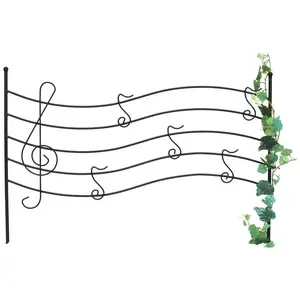 DANDIBO Clôture Melody Treillis métallique H-56 cm L-80 cm Aide à l'escalade Clôture pas cher