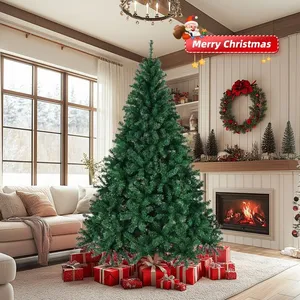 ALIGHTUP Sapin Noël Artificiel 210cm - PVC Vert 850 Branches - Support... pas cher