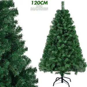 ALIGHTUP Sapin de Noël Artificiel en PVC, 120cm avec 230 Branches & Support en Fer,Vert pas cher
