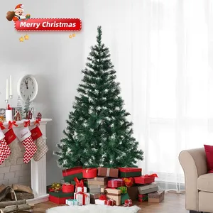 ALIGHTUP Sapin de Noël 480 branches- 150 cm - Décoration avec neige avec Support Metal pas cher