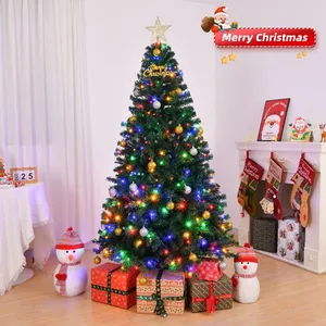 ALIGHTUP Sapin de Noël Lumineux 180cm avec 350 LED Multicolore à 10 Modes d'Eclairage, 1000 branches vert pas cher