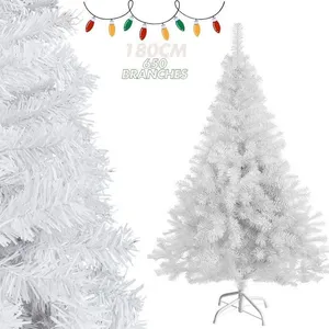 ALIGHTUP Sapin de Noël 650 branches - 180 cm - Sapin Artificiel de Noël avec Support Métal, vert pas cher