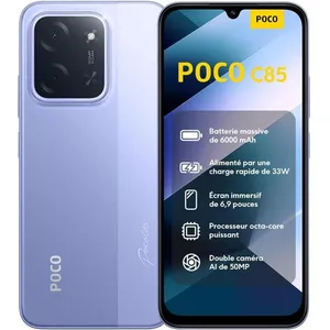 XIAOMI POCO C85 6+128 Go Violet pas cher