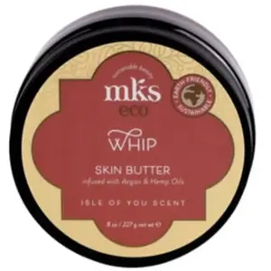 MKS eco Whip Skin Butter Isle of You Scent Lotion pour le corps 1000 g pas cher