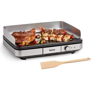 Plancha Électrique - TEFAL - CB690D12 - 10/12 Personnes - Inox - 2300 ... pas cher
