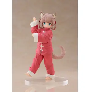 Figurine My Cat Is a Kawaii Girl statuette Palette Dress-Up Collection Kinako Nyang fu Ver. 15 cm  - Golden Head Figurine  - GOHE91828 