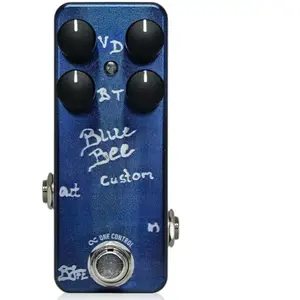 One Control Blue Bee OD 4K Mini Custom pédale d'overdriveVendu parbax-music