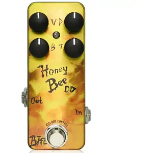One Control Honey Bee OD 4K Mini Standard pédale d'overdriveVendu parbax-music