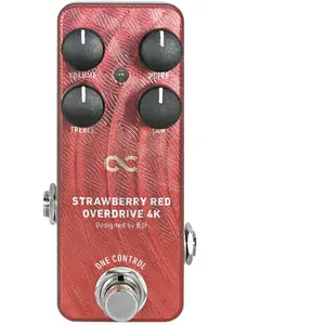 Comparateur de prix : One Control Strawberry Red 4K pédale d'effet overdrive