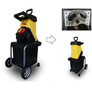 Bigb - Broyeur de végétaux électrique 2500W - dechiqueteuses branches pas cher