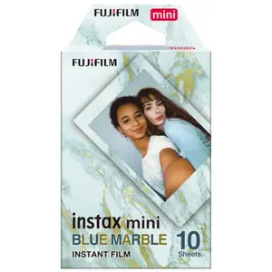Comparateur de prix : Fujifilm Instax Mini Film Bluemarble, Lot de 10 tirs - 16656461