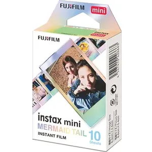 Comparateur de prix : Papier photo instantané FUJIFILM Instax Mini Mermaid Tail (x10) TU