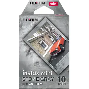 Comparateur de prix : Fujifilm instax Film Mini Stone Gray WW (10 Vues)