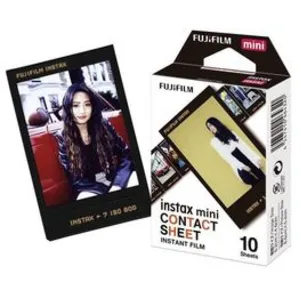 Comparateur de prix : Fujifilm INSTAX mini Contact Sheet Film instantané 10 feuilles