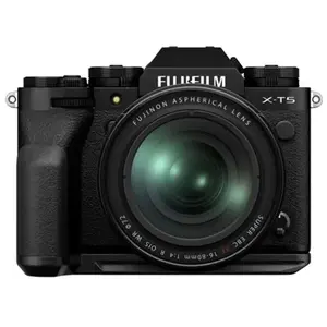 Comparateur de prix : Fujifilm Appareil photo hybride X-T5 Noir + Objectif XF 16-80mm f/4 R OIS WR