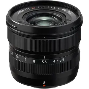 Comparateur de prix : Fujifilm FUJINON XF8mmF3.5 R WR MILC Objectif ultra large Noir