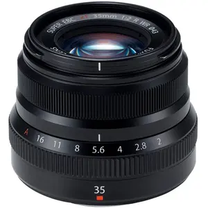 Comparateur de prix : Fujifilm FUJINON XF35mm F2.0 R WR MILC Objectif standard Noir