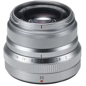 Comparateur de prix : Fujifilm FUJINON XF 35mm F2 R WR Argent
