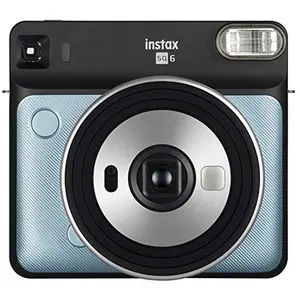 Fujifilm instax SQUARE SQ6 62 x 62 mm Noir, Bleu pas cher