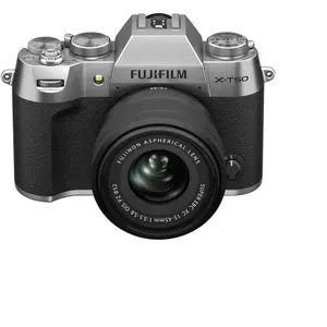 Comparateur de prix : Kit Appareil photo hybride Fujifilm X-T50 Argent + XC15-45mm