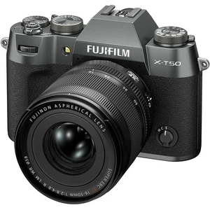 Comparateur de prix : Fujifilm X-T50 Charcoal Silver + XF 16-50mm f/2.8-4.8 R LM WR