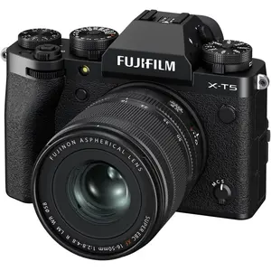 Comparateur de prix : Kit Appareil photo hybride Fujifilm X-T5 Noir + XF16-50mm