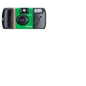 Comparateur de prix : Appareil photo argentique Fujifilm QuickSnap 27 Poses Noir et Vert