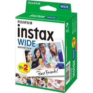 Comparateur de prix : Fujifilm Film papier photo instantané Fujifilm Instax Wide - Pack de 20