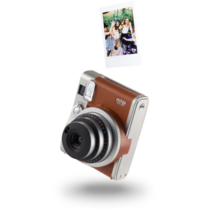 Fujifilm instax mini 90 NEO CLASSIC 62 x 46 mm Marron, Acier inoxydabl... pas cher