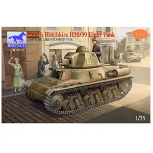 Comparateur de prix : French H38/39 Light Tank ( 2 Versions)- 1:35e - Bronco Models
